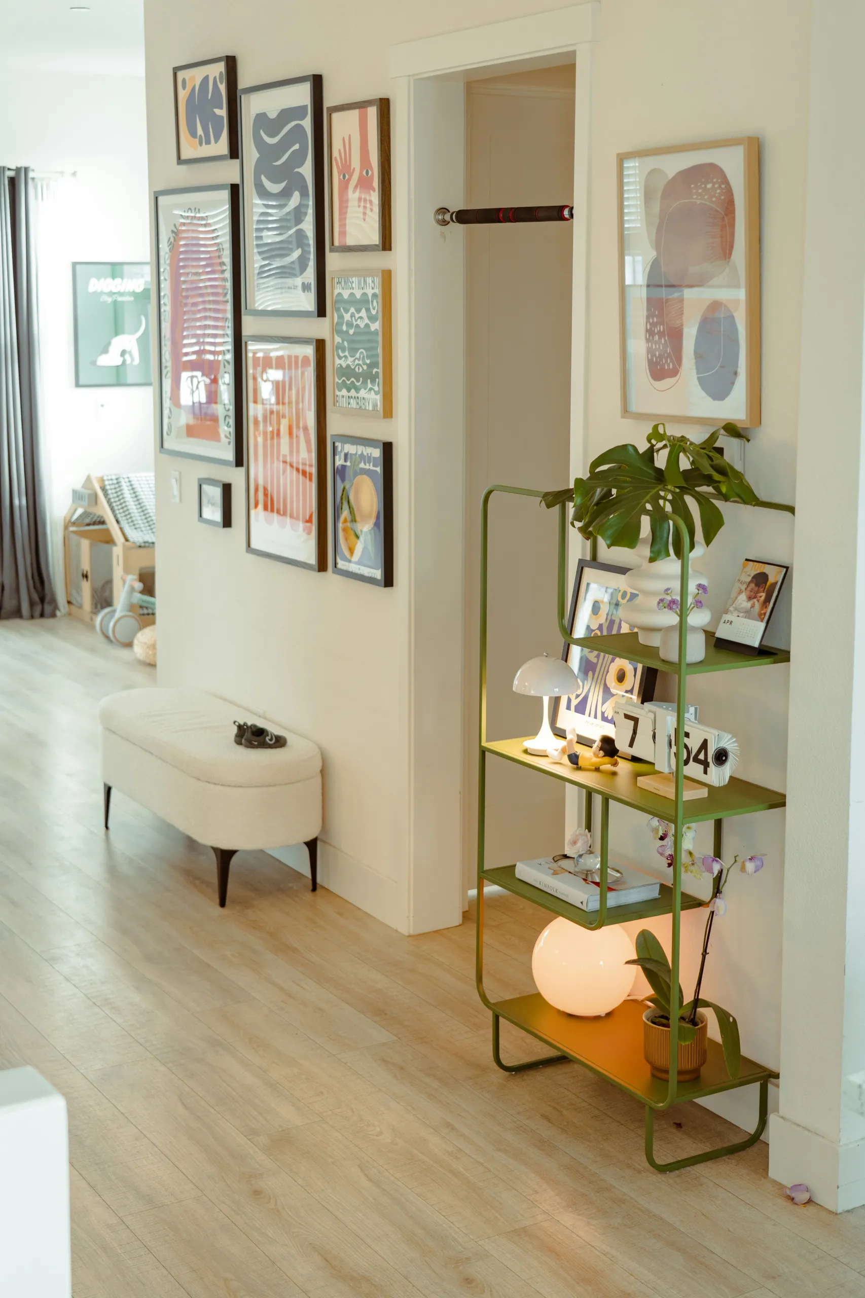 Apartamento en lino, Interior familiar